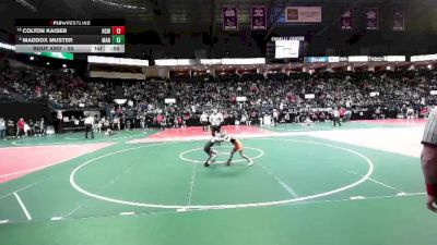 55 lbs Cons. Round 4 - Colton Kaiser, HCW3 vs Maddox Muster, MANA