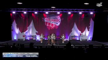 San Antonio Spirit - Team Coral [2025 L4 Junior - Flex - D2 Day 1] 2025 NCA Holiday Classic