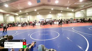 46 lbs Consi Of 16 #2 - Major Mcintosh, Tulsa Blue T Panthers vs Bryson Grigg, Broken Arrow Wrestling Club