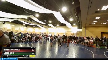 85 lbs Round 3 - Jocee King, Top Of Utah vs Laker Nau Rarick, Westlake Wrestling Club