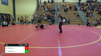 105 lbs Round 4 - Ihlee Schniepp-Duffy, West Salem Bangor vs Kate Krause, Moen Wrestling Academy
