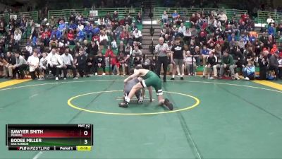 126 lbs Cons. Round 6 - Sawyer Smith, Perkins vs Bodee Miller, Oak Harbor