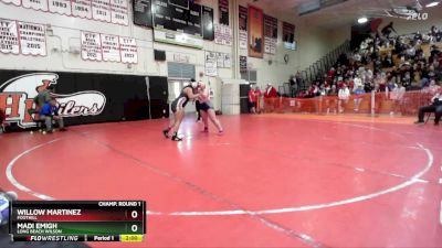 190 lbs Champ. Round 2 - Esper Sanchez Kinney, Lakewood vs Scarlet Strike, El Toro