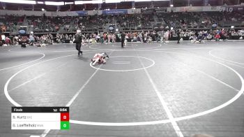 58 lbs Final - Snyder Kurtz, East Kansas Eagles vs George Loeffelholz, Moen Wrestling Academy