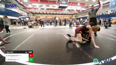 76 lbs Final - Heston Klinglesmith, Perry Wrestling Academy vs Tyson Dickerson, Blue Devil Wrestling