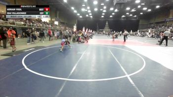 57 lbs Quarterfinal - Adrain Vigil, Montrose Elite vs Isai Villagomez, Center