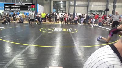 189 lbs Quarterfinal - Isaiah Tasker, Fayetteville vs Cole Ramberger, Harrisburg