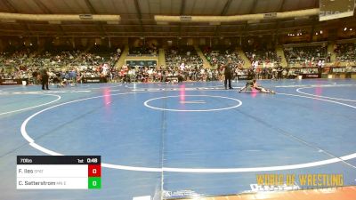 70 lbs Consi Of 16 #2 - Finland Iles, Spatola vs Cal Satterstrom, MN Elite