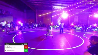 55 lbs Final - Hunter Carlson, Shootbox vs Traesyn Anglin, Hawks WC