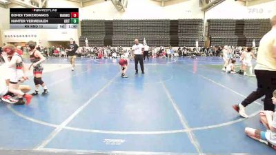 61 lbs Rr Rnd 10 - Bohdi Tsikerdanos, Warhawks Wrestling Inc. ES vs Hunter Vermeulen, Grit Mat Club ES