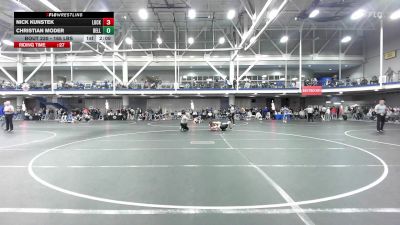 165 lbs Round Of 32 - Nick Kunstek, Lock Haven vs Christian Moder, Bellarmine