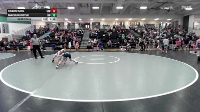 88 lbs Semifinal - Kasen Karl, Greater Heights Wrestling vs Macklin Doyle, Immortal Athletics WC