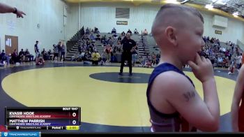 40 lbs 5th Place Match - Kvasir Hook, Contenders Wrestling Academy vs Matthew Parrish, Contenders Wrestling Academy