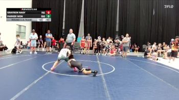 80 lbs Round 5 (6 Team) - Grayson Nagy, PA East Lightning vs Parker Won, Revival Aces