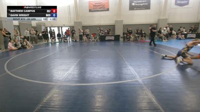 84 lbs 1st Place Match - Matthew Campos, Silvaback vs Gavin Wright, Natrona Colts