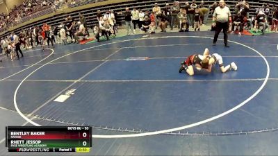 53 lbs Semifinal - Bentley Baker, Ravage vs Rhett Jessop, Ryse Wrestling Academy