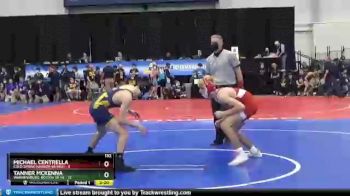 132 lbs Round 2 (3 Team) - Michael Centrella, Cold Spring Harbor Sr High vs Tanner McKenna, Warrensburg-Bolton Sr HS