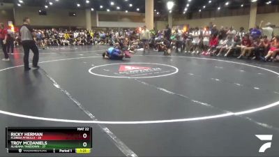 190 lbs Round 2 (6 Team) - Ricky Herman, Florida Pitbulls vs Troy McDaniels, Alabama Takedown