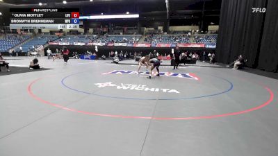131 lbs Champ. Round 2 - Bronwyn Brenneman, William Penn vs Olivia Mottley, Life