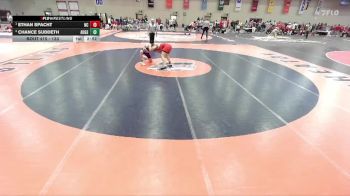 133 lbs Semifinal - Ethan Spacht, North Central vs Chance Suddeth, Augsburg
