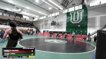 105 lbs 5th Place Match - Vivian Lopez, Anaheim vs Rebecca Salinas, La Quinta