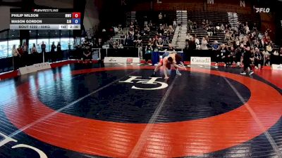 60kg Cons. Round 4 - Philip Wilson, Matmen Wrestling Club vs Mason Gordon, Saskatoon Junior Huskies
