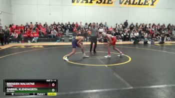 4 lbs Round 2 - Brenden Walvatne, Tripoli vs Gabriel Klendworth, Oelwein
