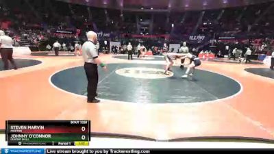 2A 145 lbs Cons. Round 2 - Steven Marvin, Morton vs Johnny O`Connor, Lemont (H.S.)