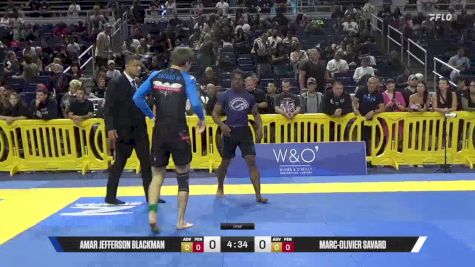 Amar Jefferson Blackman vs Marc-Olivier Savard 2025 Pan IBJJF Jiu-Jitsu No-Gi Championship