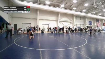 138 lbs Cons. Round 3 - Emmitt Despain, Miner Wrestling Club vs Brody Sorensen, Payson Lions Wrestling Club