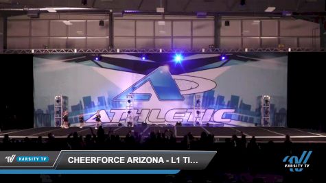 CheerForce Arizona - L1 Tiny - Novice - Restrictions [2023 Heartbreakers 12:17 PM] 2023 Athletic Championships Mesa Nationals