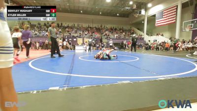 73 lbs Rr Rnd 1 - Bentley Hughart, Raw Wrestling Club vs Kyler Miller, Raw Wrestling Club