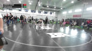 75 lbs Round Robin 5 - Jameson Domer, Carrollton Warriors - MS vs Luke Benson, Jacket Wrestling Club - MS