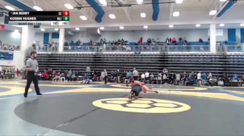 132 lbs Cons. Round 4 - Korbin Hughes, Niles vs Ian Berry, Columbia City