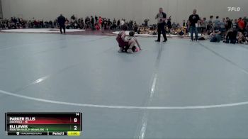 93 lbs Semis (4 Team) - Eli Lewis, Fosston-Bagley Brawlers vs Parker Ellis, Chatfield