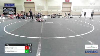 74 lbs Rr Rnd 4 - Wyatt Sweitzer, Sanderson Wrestling Academy vs Collin Ysquierdo, Askren Wrestling Academy - (C)