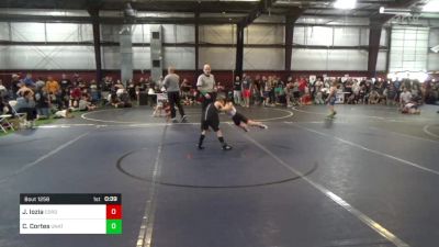 52 lbs Consi Of 8 #1 - Jace Iozia, Cordoba Trained vs Chace Cortes, Unattached