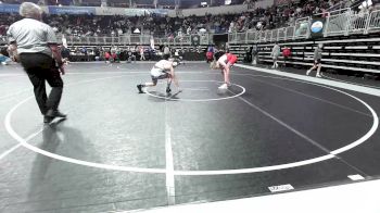 165 lbs Semifinal - Lane Harrison, Marceline Youth Wrestling vs Louis Swanagon, Marksman WC