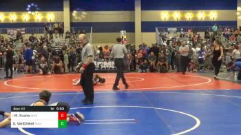 Match - Mckoy Evans, Sanderson Wrestling Academy vs Shane VanGinkel, Team SoCal