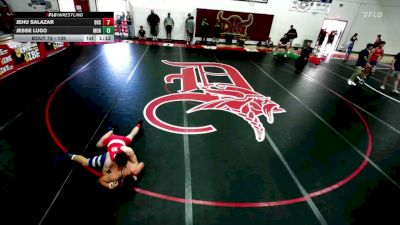 138 lbs 3rd Place Match - Jehu Salazar, Downey High School vs Jesse Lugo, Titan Mercury Wrestling