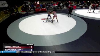 126 lbs Cons. Round 4 - Michael Castillo, Merced High School Wrestling vs Azuan Gonzales-Rice, Inland Elite Wrestling Club