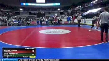 7 lbs Quarterfinal - Kyle Fontenot, Smiths Station Hs vs Grant Taylor, Vestavia Hills