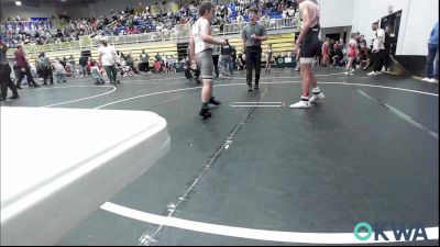 130 lbs 3rd Place - Rawlings Temples, Weatherford Youth Wrestling vs Braydin McBride, Grover Rains Wrestling Club