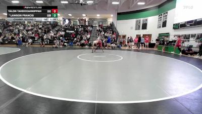 138 lbs Champ. Round 3 - Talon Tahdooahnippah, Elgin Wrestling Club vs Lawson Francis, Greater Heights Wrestling
