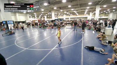 80 lbs Champ. Round 2 - Easton Robinson, Nevada vs Darian Bostick, Nevada
