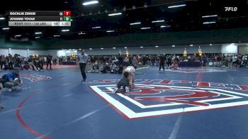 120 lbs Quarterfinal - Rocklin Zinkin, CA vs Jovanni Tovar, FL