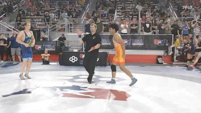 157 lbs Cons. Round 2 - Jeremiah Hernandez, Beat The Streets Chicago-Oak Park vs Isaac Johns, Knights RTC