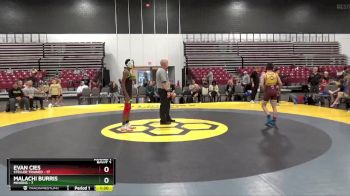 105 lbs Round 1 (8 Team) - Evan Cies, Steller Trained vs Malachi Burris, Minions