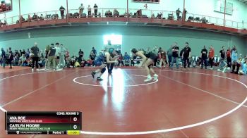 135 lbs Cons. Round 3 - Ava Roe, Western Wrestling Club vs Caitlyn Moore, Perry Meridian Wrestling Club
