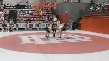 144 lbs Cons. Round 3 - Hutch Blank, Grace Christian (Franklin) vs Jack Quigley, Webb School Of Knoxville